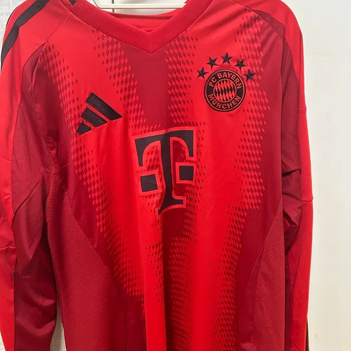 [BUNJANG] FC Bayern Munich Kane 24/25 Long Sleeve Jersey / FC 바이에른 뮌헨 케인 유니폼 24/25 긴팔