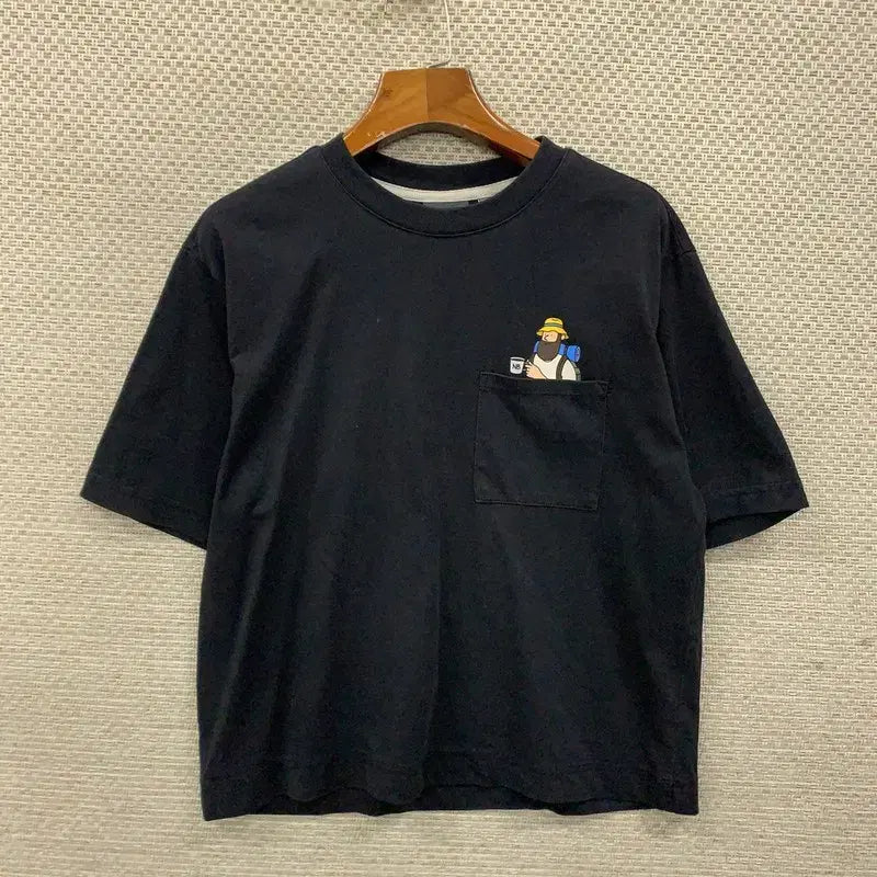 [BUNJANG] New Balance Crop T-Shirt / 뉴발란스 크롭 반팔티 90 D00792