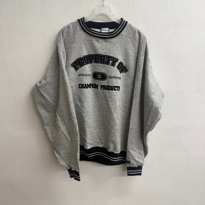 [BUNJANG] Champion JPN Crewneck Sweatshirt Grey XL / 챔피온 JPN 그레이 맨투맨 (XL)