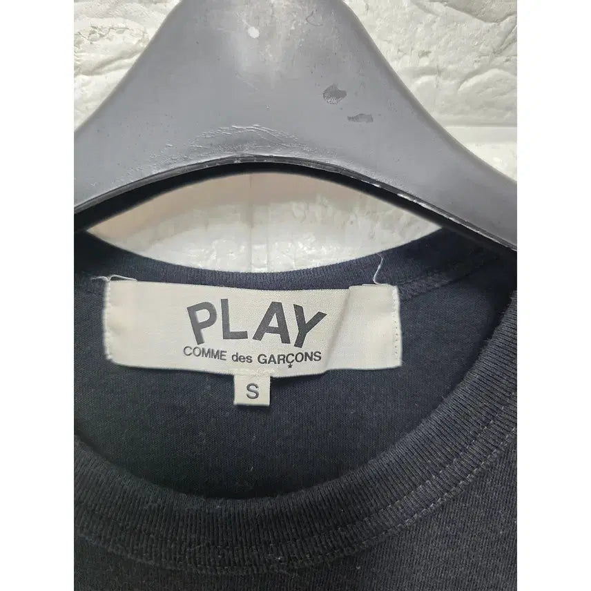 [BUNJANG] Comme des Garçons Black Short Sleeve T-Shirt / S 꼼데가르송 블랙 반팔 티 D778
