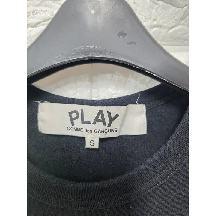 [BUNJANG] Comme des Garçons Black Short Sleeve T-Shirt / S 꼼데가르송 블랙 반팔 티 D778