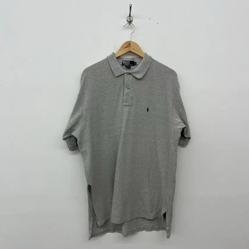 [BUNJANG] Polo Ralph Lauren Grey Short Sleeve Polo Shirt Men&