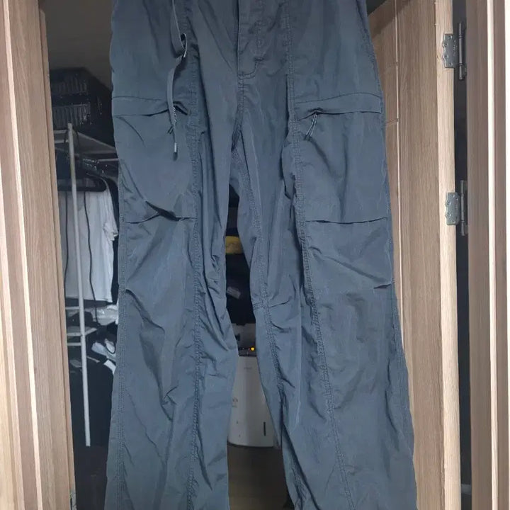 [BUNJANG] Musinsa Standard City Leisure CN Belted Utility Pants Black / 무신사 스탠다드 시티 레저 CN 벨티드 유틸리티 팬츠 블랙 31