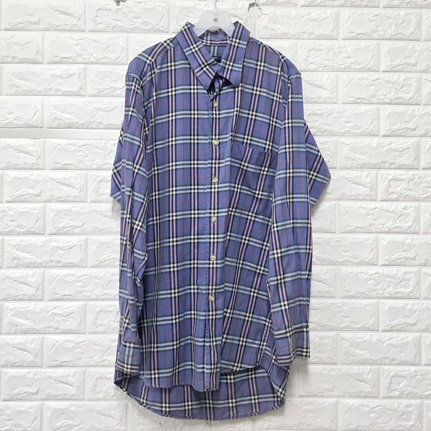 [BUNJANG] Burberry Check Shirt / L 버버리 체크 셔츠 남방 D779