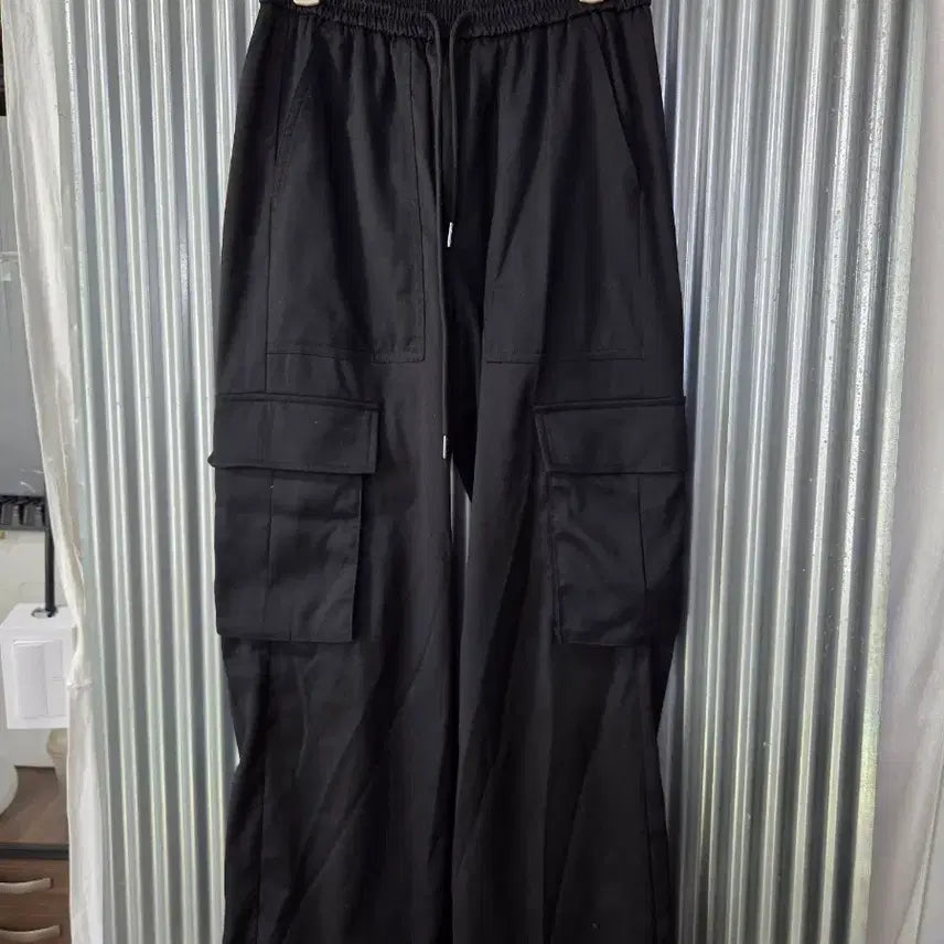 [BUNJANG] 7th Cellar Cargo Black Jogger Pants Size 28 / 28 세븐셀라 카고 블랙 조거 팬츠
