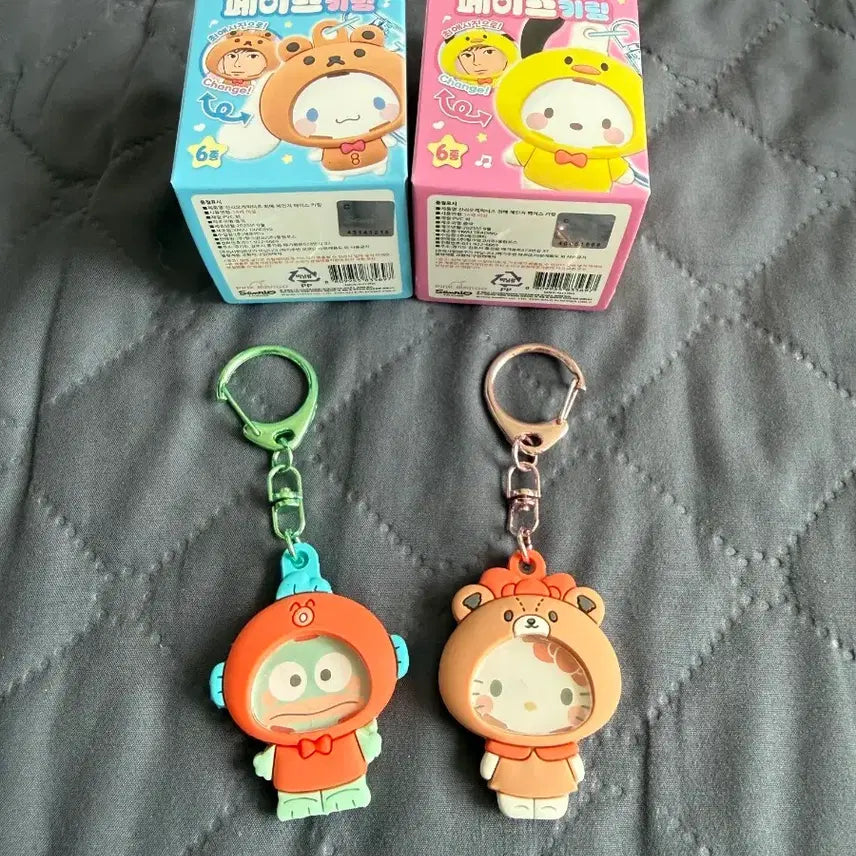 [BUNJANG] Sanrio Face Change Charm Han Gyedong Hello Kitty / 산리오 페이스 체인지 키링 한교동 헬로키티