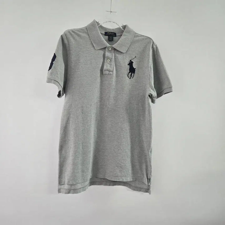 [BUNJANG] Polo Ralph Lauren Big Pony Half-Sleeve Polo Shirt Grey XL / 1277 폴로 빅포니 랄프로렌 반팔 카라티 그레이  XL