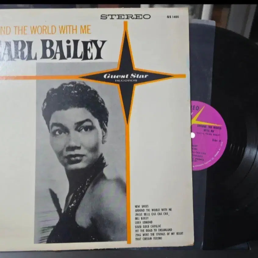 [BUNJANG] Pearl Bailey Around The World With Me LP / Pearl Bailey_Around The World~_LP USA