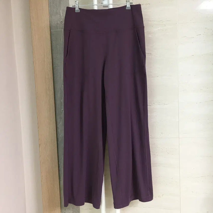 [BUNJANG] Lululemon High-Rise Ribbed Wide Leg Pants XL / 룰루레몬 하이라이즈 리브드 와이드 레그 팬츠 XL