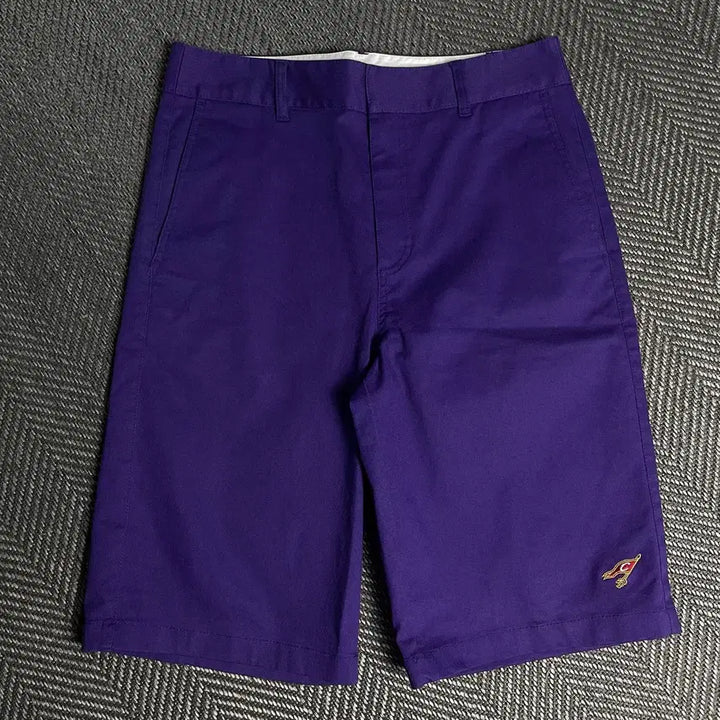 [BUNJANG] NBA Embroidered Logo Twill Work Shorts Purple / NBA 자수로고 트윌 워크 반바지 쇼츠 퍼플y 6199