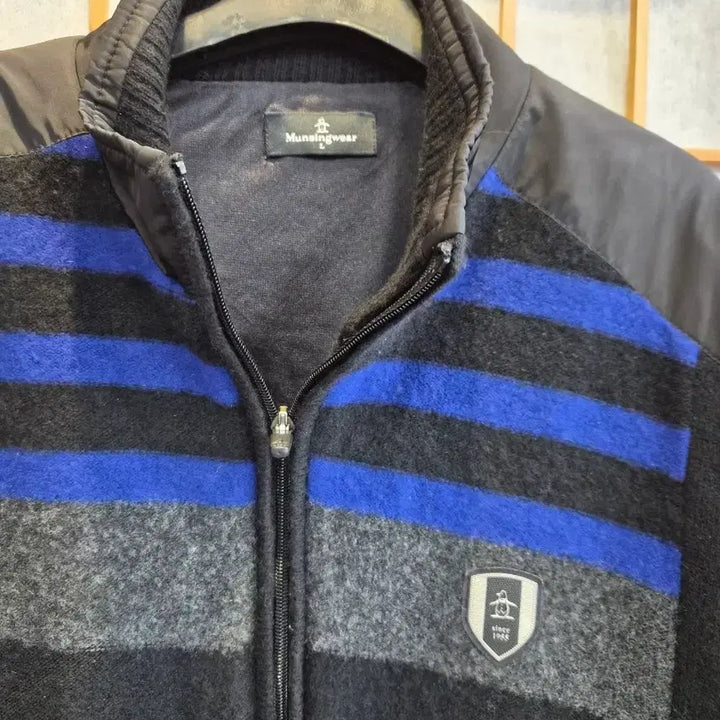 [BUNJANG] Munsingwear Windproof Knit Jacket (Size 100) / Munsingwear 방풍니트쟈켓 100