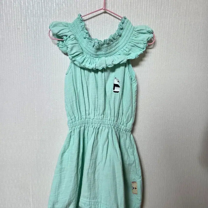 [BUNJANG] Bebe de Pino Panda Embroidery Suit Size 100 / 베베드피노 팬더 자수 수트 100