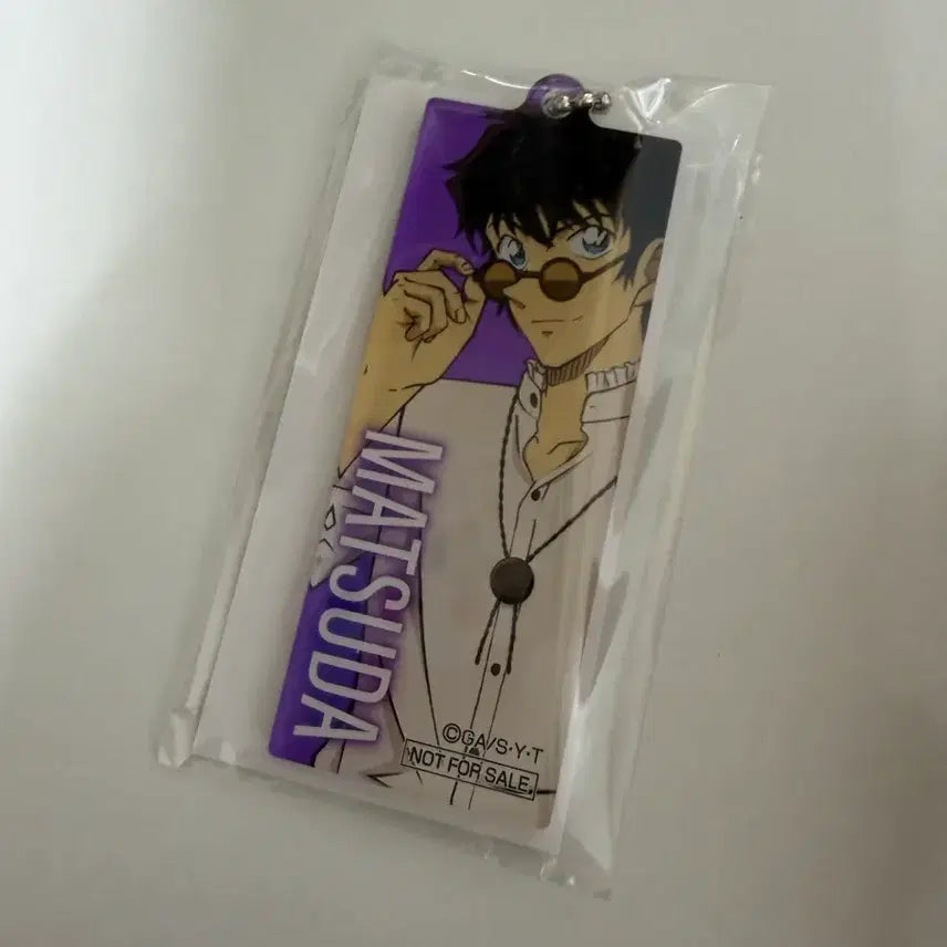 [BUNJANG] Detective Conan Cafe Matsuda Jinpei Acrylic Keyring / 명탐정코난 카페 아크릴 키링 마츠다 진페이