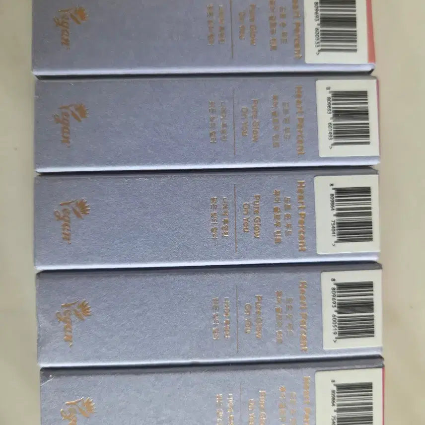 [BUNJANG] Heart Percent Dot On Mood Pure Glow Tint Set / 하트퍼센트 도트 온 무드 퓨어 글로우 틴트 5종
