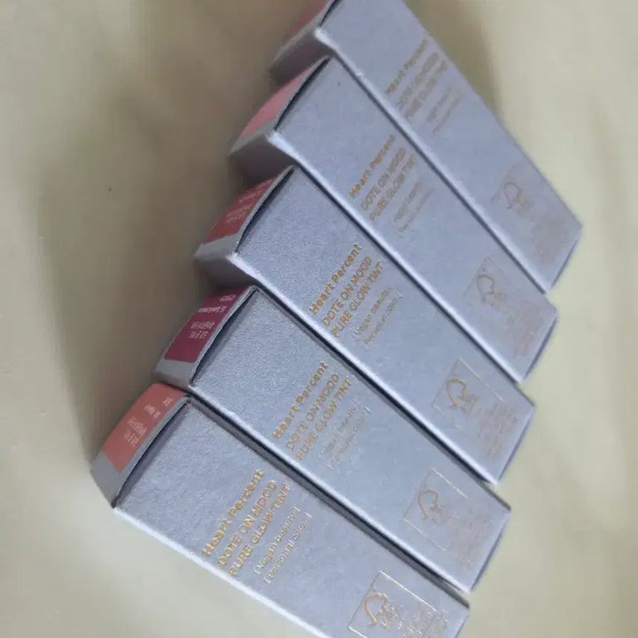 [BUNJANG] Heart Percent Dot On Mood Pure Glow Tint Set / 하트퍼센트 도트 온 무드 퓨어 글로우 틴트 5종