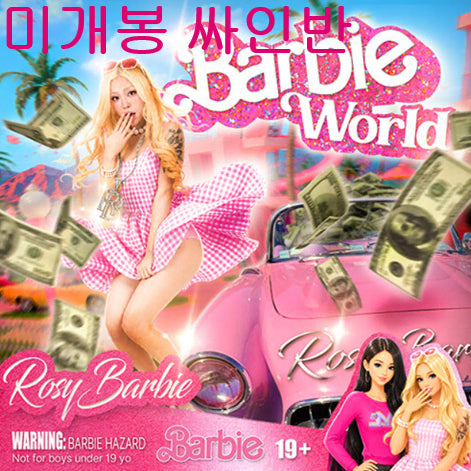 [BUNJANG] Rosy Barbie Barbie World Signed CD / 로지바비 (Rosy Barbie) - Barbie World (싸인반)