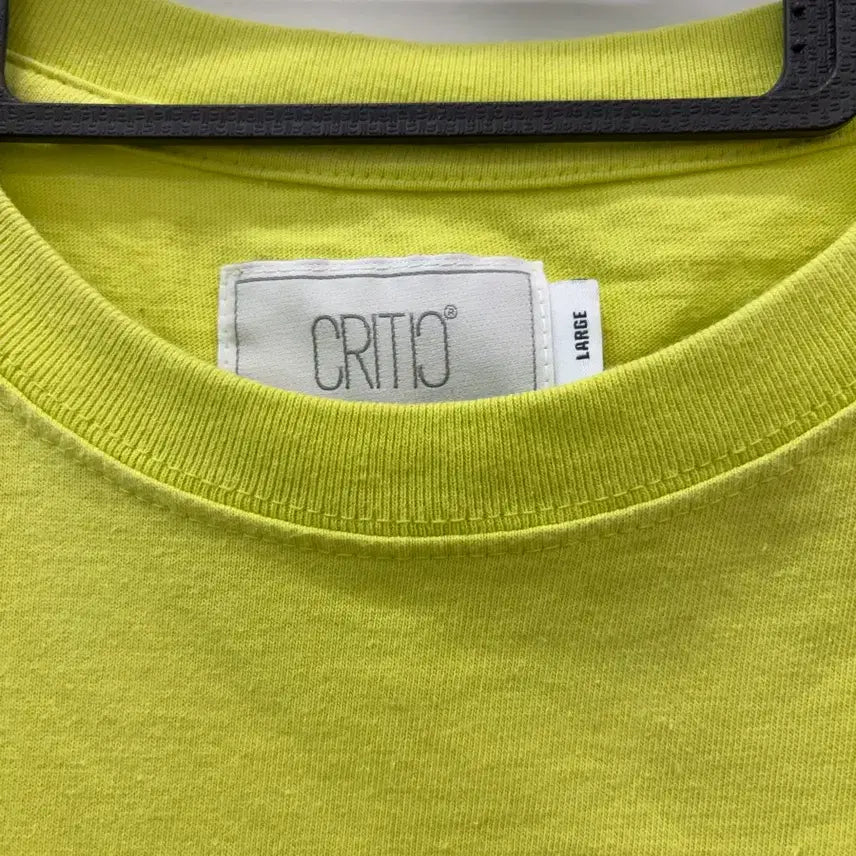 [BUNJANG] CRITIC Graphic Print Cotton T-Shirt / 크리틱 반팔 티셔츠