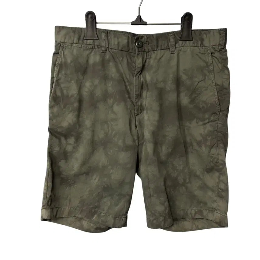 [BUNJANG] Uniqlo Khaki Washed Chino Shorts / M 유니클로 카키 워시드 치노 반바지