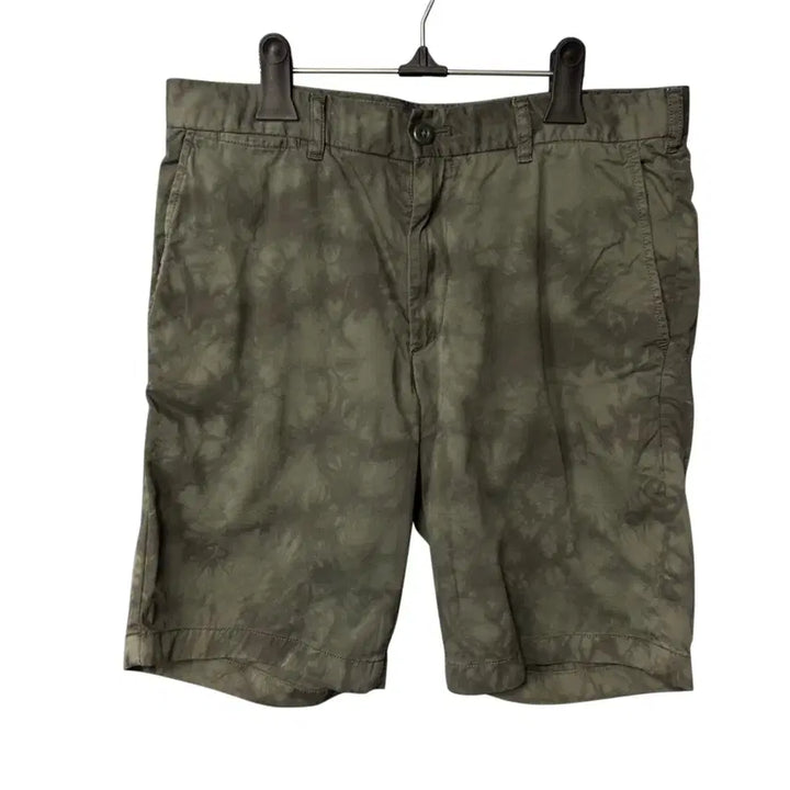 [BUNJANG] Uniqlo Khaki Washed Chino Shorts / M 유니클로 카키 워시드 치노 반바지
