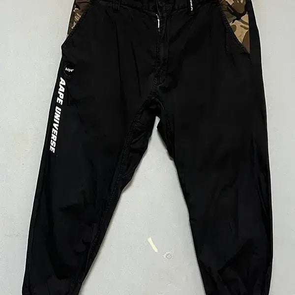 [BUNJANG] AAPE Universe Camo Color Block Black Men&