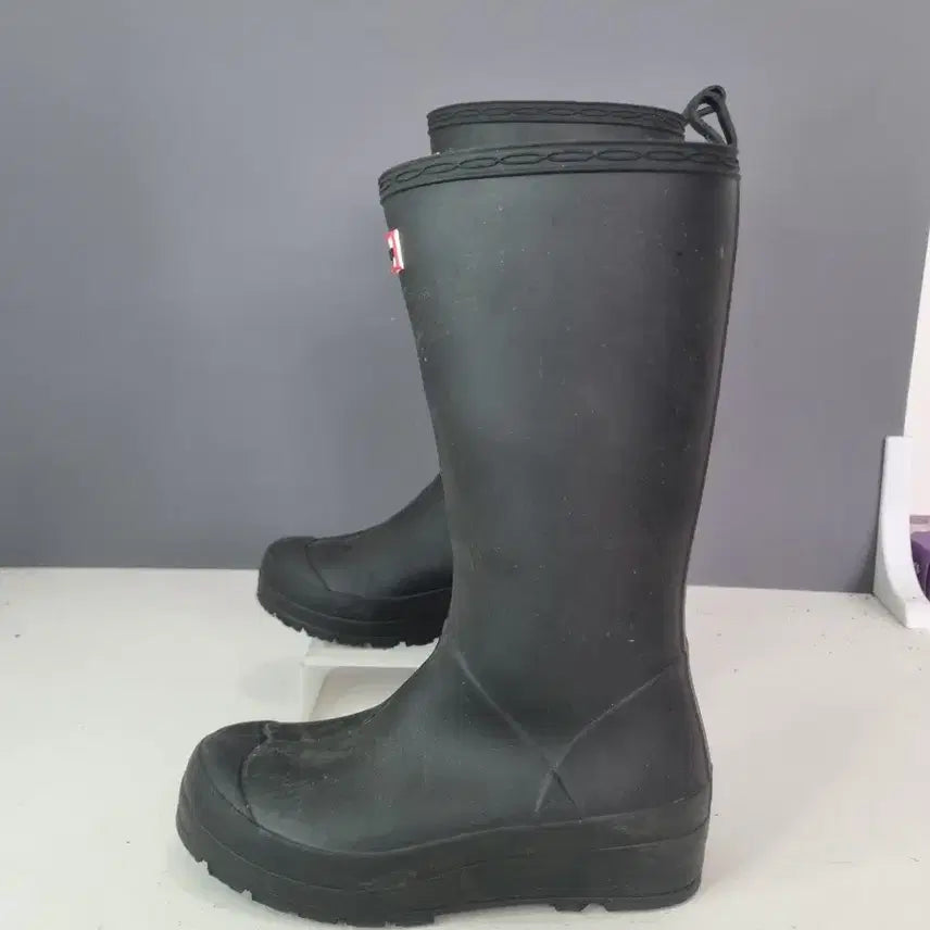 [BUNJANG] Hyojabin Vintage Paper Plane Rain Boots SS Size / 효자빈티지 ss사이즈 페이퍼플레인 장화