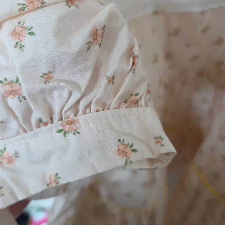 [BUNJANG] DANO Floral Short Sleeve Dress Size 5 / DANO 꽃무늬 반팔 원피스 5호