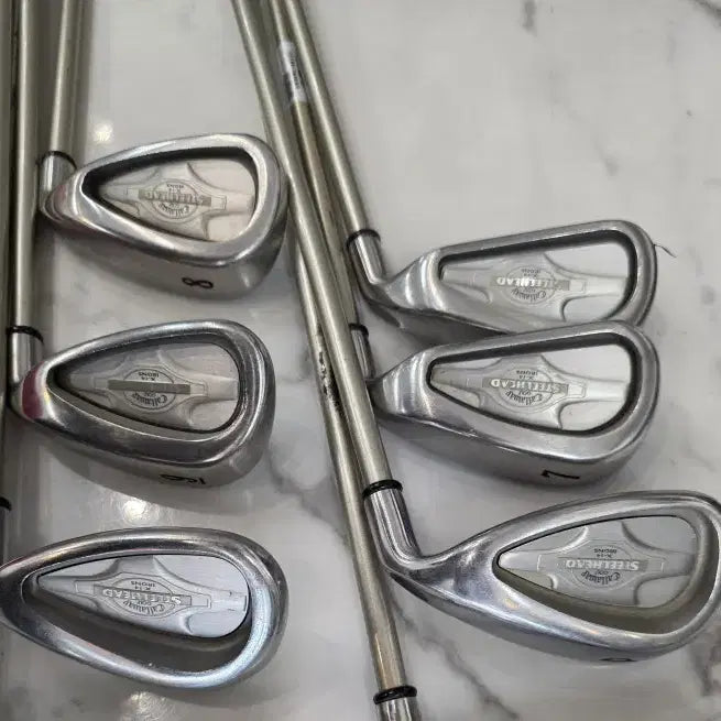 [BUNJANG] Callaway Steelhead Ladies Iron Set (6-S) / 여성용 캘러웨이 스틸헤드 아이언세트 6~S