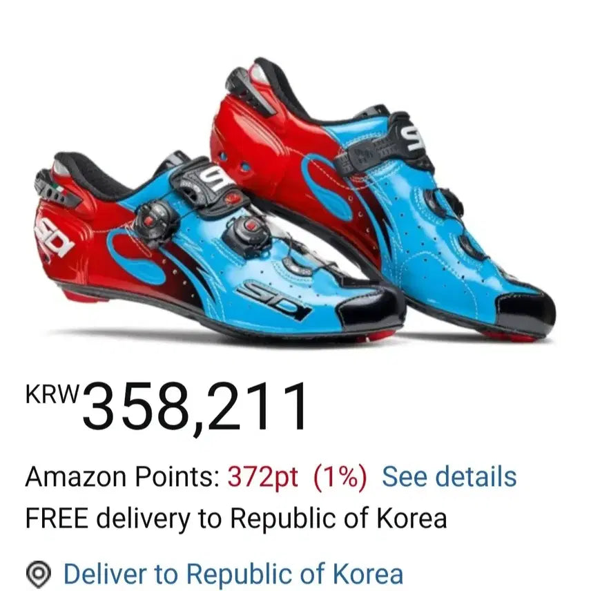 [BUNJANG] SIDI High-End Carbon Road Cycling Shoes with Shimano 105 Pedals / SIDI 시디 최상급 카본 로드클릿슈즈/시마노 105클릿페달