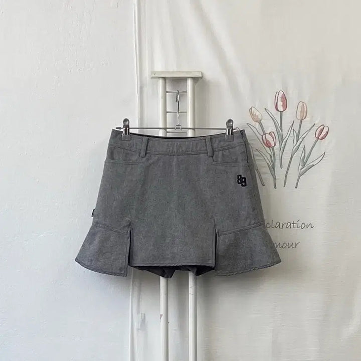 [BUNJANG] Parigates Golfwear Flare Wool Skirt / 파리게이츠 골프웨어 플레어 울 스커트