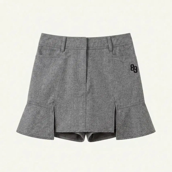 [BUNJANG] Parigates Golfwear Flare Wool Skirt / 파리게이츠 골프웨어 플레어 울 스커트