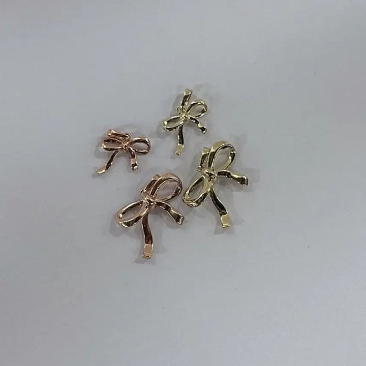 [BUNJANG] 14K Ribbon Pendant / 리본 메달 소자 14K