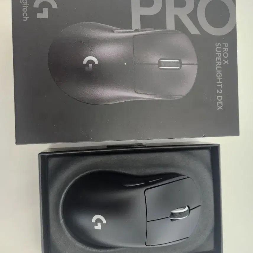 [BUNJANG] Logitech PRO X SUPERLIGHT2 DEX Black Wireless Gaming Mouse / 로지텍 PRO X SUPERLIGHT2 DEX 블랙