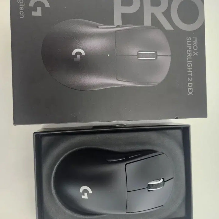 [BUNJANG] Logitech PRO X SUPERLIGHT2 DEX Black Wireless Gaming Mouse / 로지텍 PRO X SUPERLIGHT2 DEX 블랙