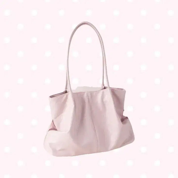 [BUNJANG] Hime Gyaru Baby Pink Shoulder Bag / (미사용) 히메갸루 베이비핑크 숄더백 보부상 가방