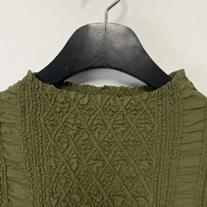 [BUNJANG] Vintage PEPLUM YOSHIKI HISHINUMA Pleated Top / 빈티지 PEPLUM YOSHIKI HISHINUMA 플리츠 탑