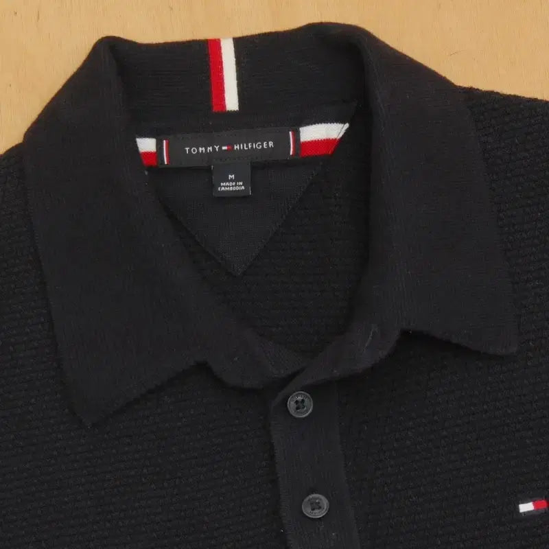 [BUNJANG] Tommy Hilfiger Short Sleeve Knit T-2261 / 타미힐피거 반팔 니트 95 T-2261