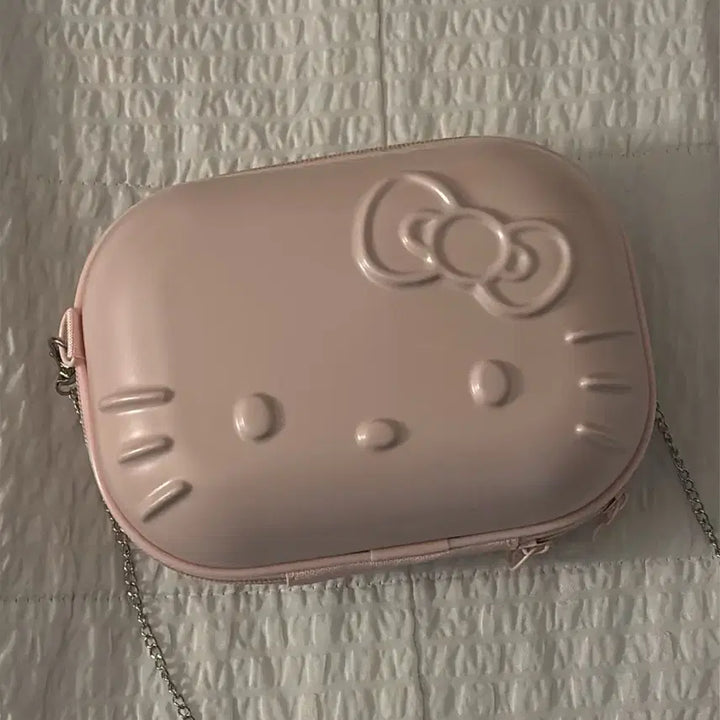 [BUNJANG] WAKEMAKE Hello Kitty Pink Ready Bag / 바로배송 웨이크메이크 헬로키티 핑크 레디백