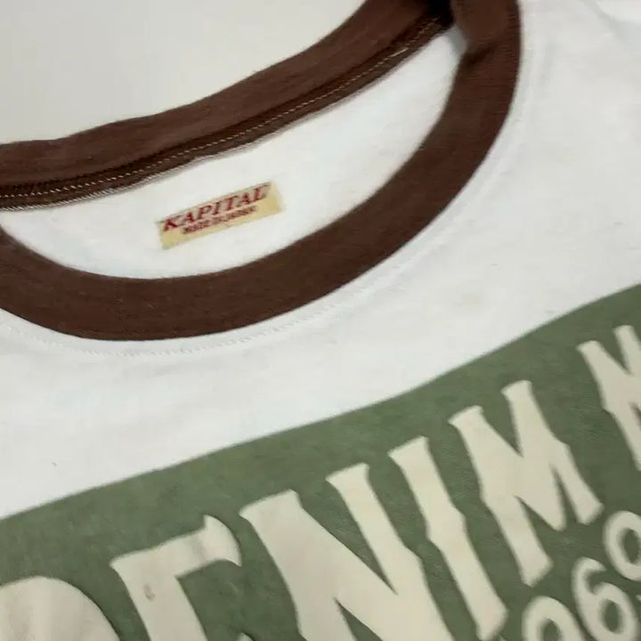 [BUNJANG] Kapital Ringer T-Shirt 1 / 캐피탈 링거 티셔츠 1