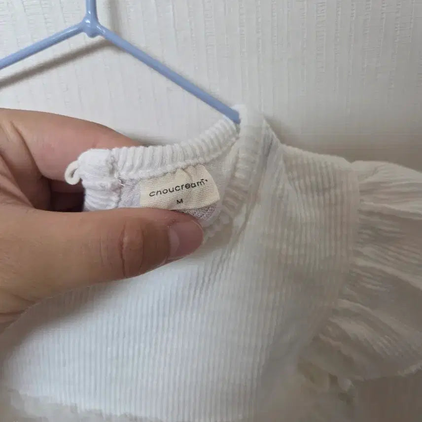 [BUNJANG] Choucream Daisy Pattern Short Sleeve Bodysuit M / Choucream 데이지 꽃 패턴 반팔 바디슈트 M