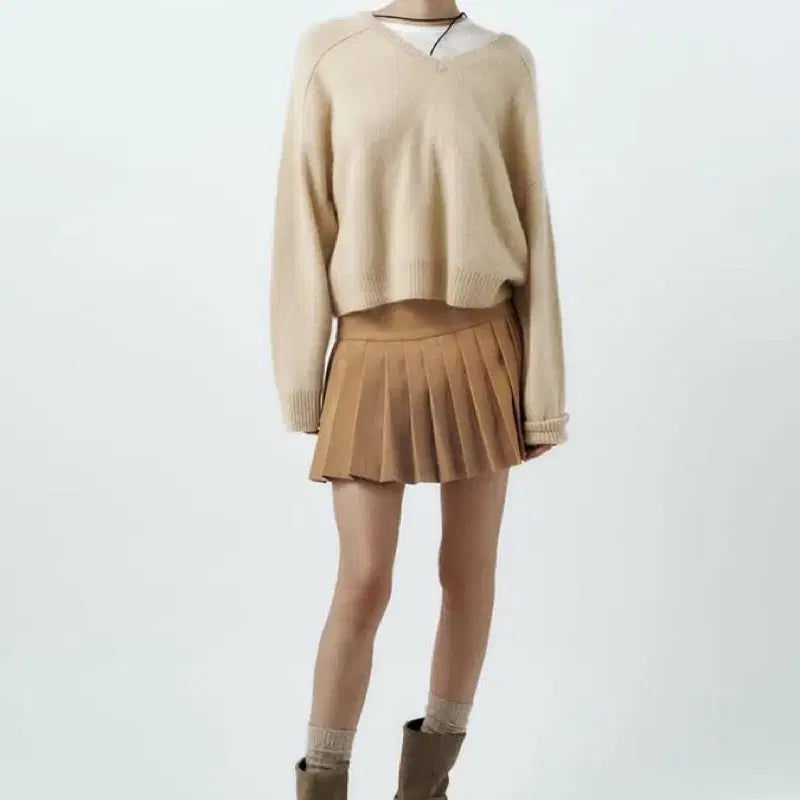[BUNJANG] ZARA Pleated Skirt Pants / 새상품) 자라(ZARA) 플리츠 스커트 팬츠