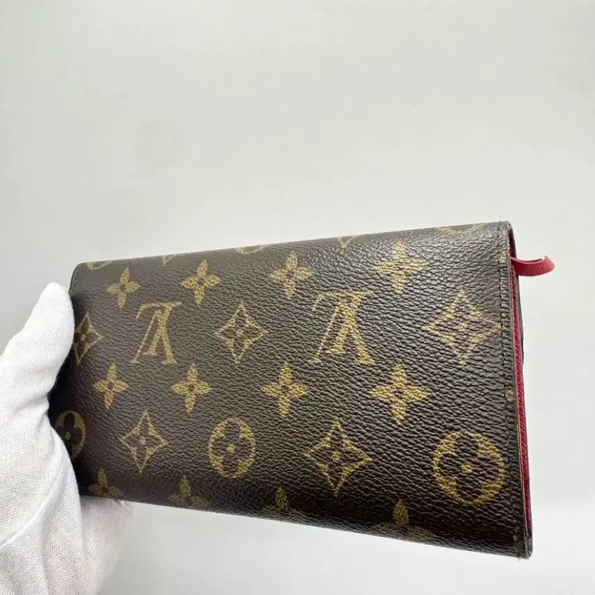 [BUNJANG] Louis Vuitton Emily Wallet Monogram Long Wallet / 루이비통 에밀리 월릿 장지람