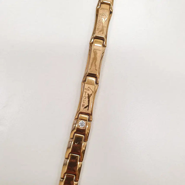 [BUNJANG] PGA Tour Health Bracelet Rose Gold / PGA 투어 건강팔찌 (1)