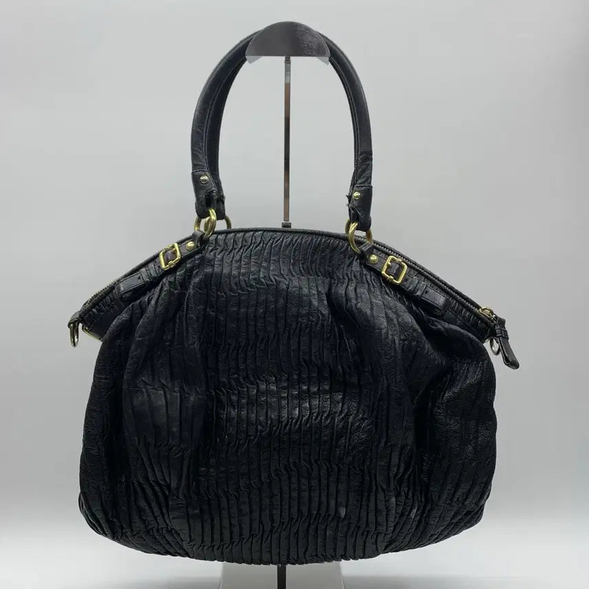 [SOLD OUT] 267002523 코치 가죽 2way 숄더백 블랙