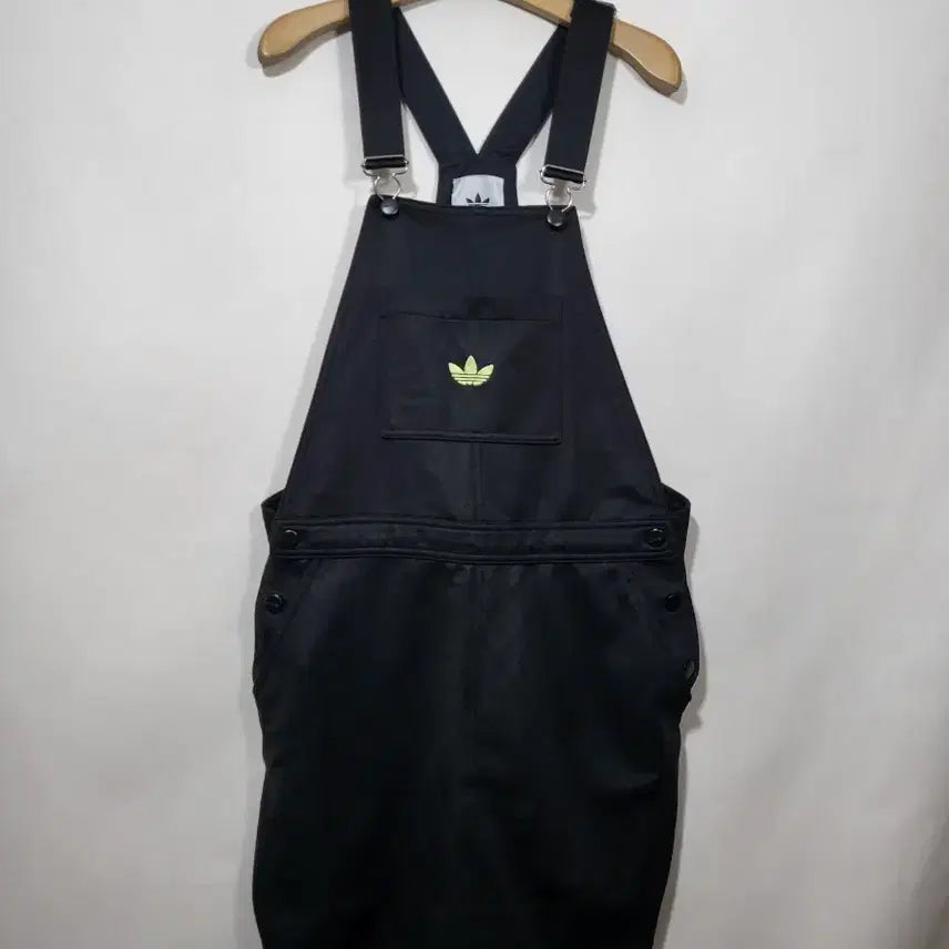 [BUNJANG] Adidas Overalls Skirt Black / 아디다스 오버클 멜빵 스커트