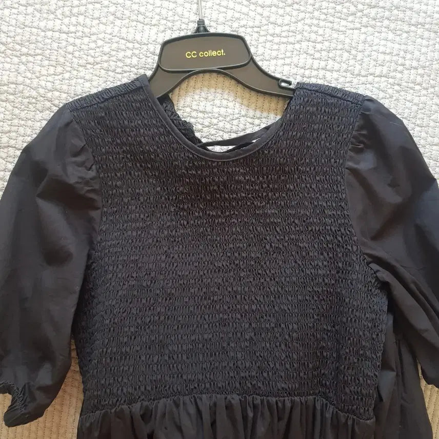 [BUNJANG] Zara Panel Poplin Midi Dress / 자라 패널 포플린 미디 원피스