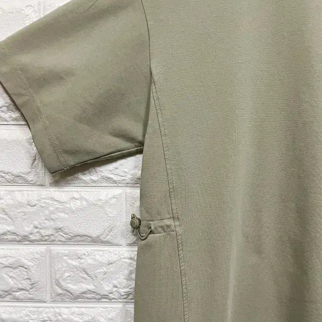 [BUNJANG] Waist String Short Sleeve Dress / 1804) 허리 스트링 반팔원피스