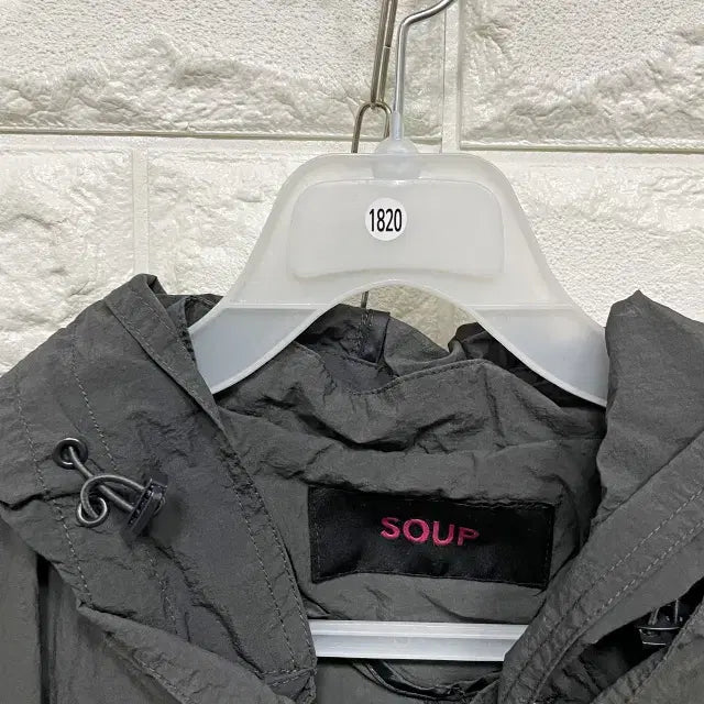[BUNJANG] Soup Woven Windbreaker Jacket / 1820) soup 우븐 바람막이