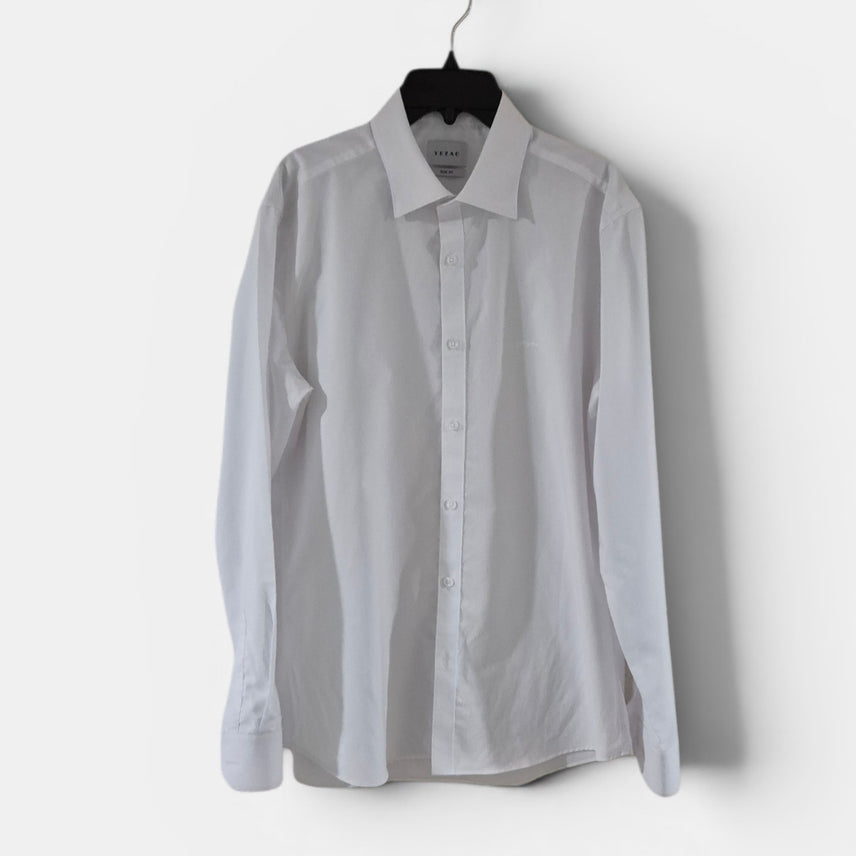 [BUNJANG] Yejak White Long-Sleeve Shirt Size 100 / [100]예작 흰셔츠 긴팔