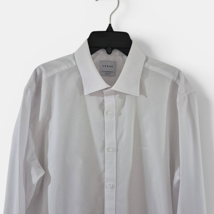 [BUNJANG] Yejak White Long-Sleeve Shirt Size 100 / [100]예작 흰셔츠 긴팔