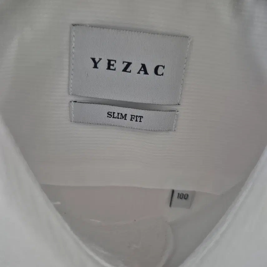 [BUNJANG] Yejak White Long-Sleeve Shirt Size 100 / [100]예작 흰셔츠 긴팔